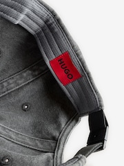 Gorra de sarga de algodón con logo bordado de HUGO - Imagen 3 de 3