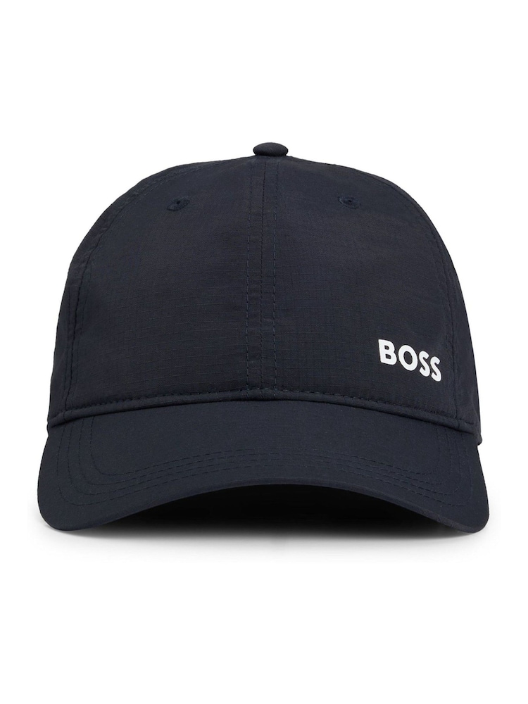 BOSS Blue Logo Cap With UV Protection - Image 1 of 1