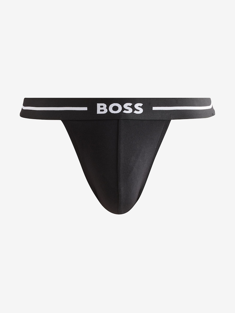 BOSS Multi Jock Strap Briefs 3 Pack - Image 4 of 4