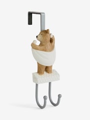 Natural Bertie Bear Over Door Hook - Image 1 of 2