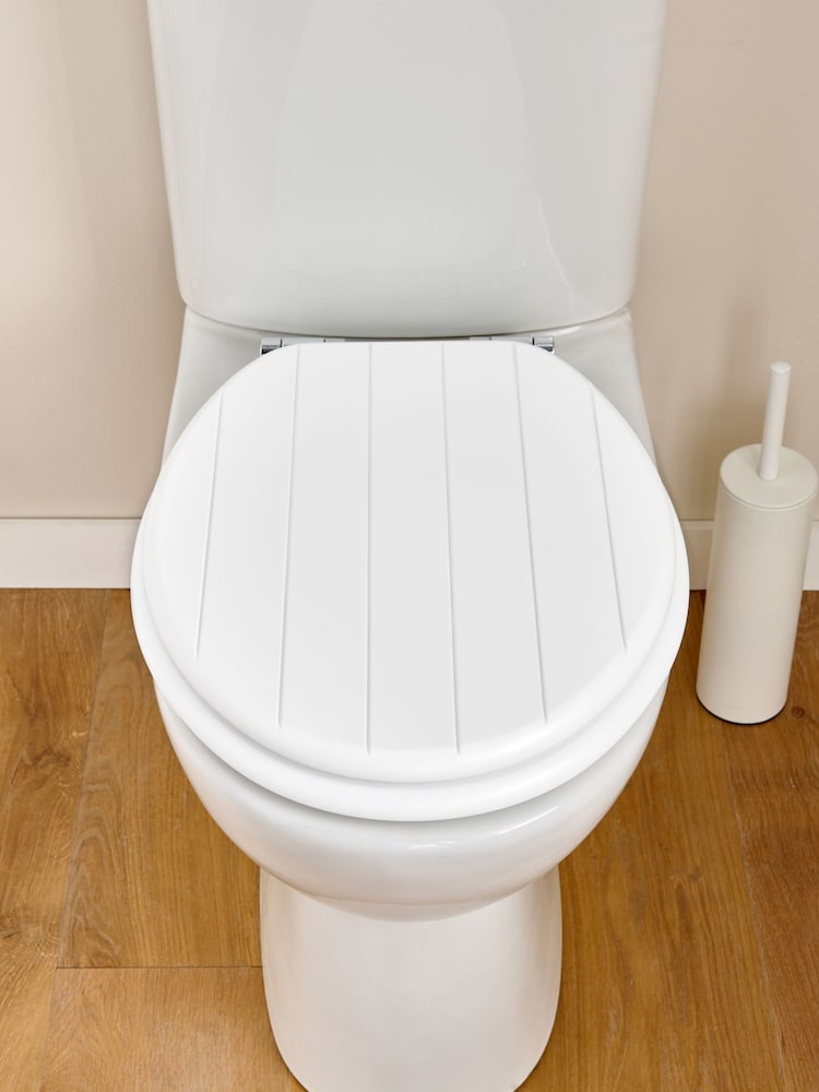 White Malvern Toilet Seat - Image 1 of 3