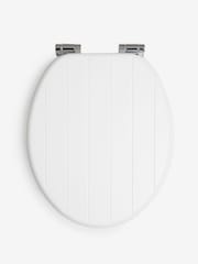 White Malvern Toilet Seat - Image 2 of 3