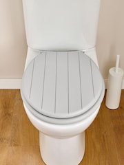 Grey Malvern Toilet Seat - Image 1 of 3