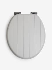 Grey Malvern Toilet Seat - Image 2 of 3