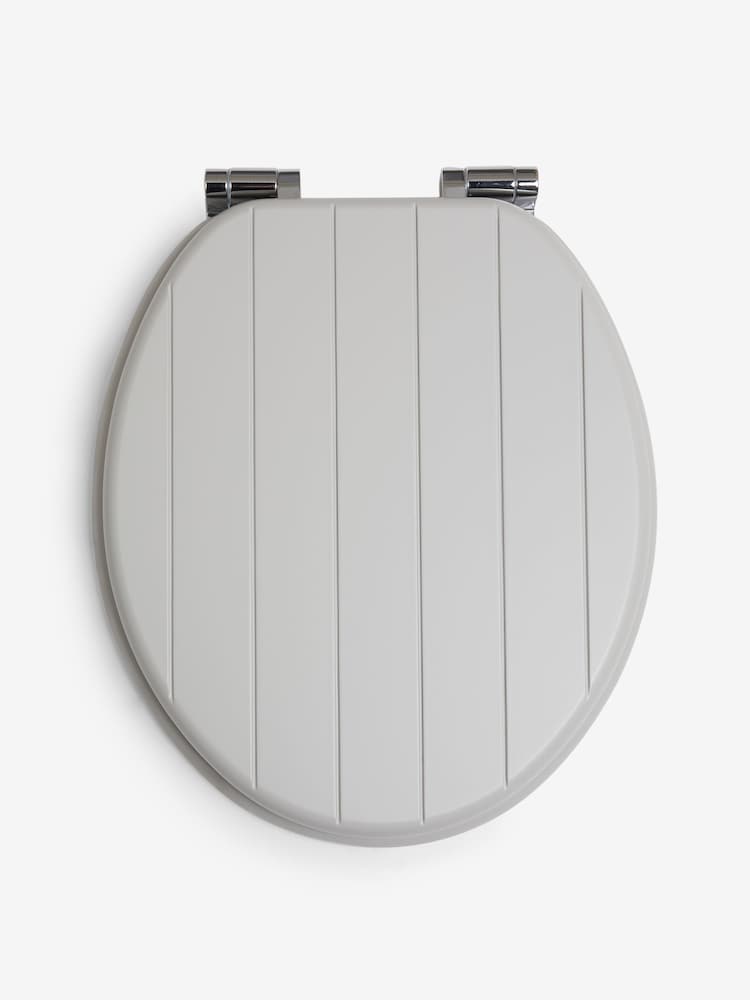 Grey Malvern Toilet Seat - Image 2 of 3