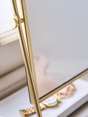 Gold Mia Dressing Table Mirror - Image 2 of 3