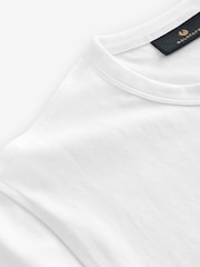 Belstaff White Logo T-Shirt - Image 10 of 11