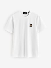 Belstaff White Logo T-Shirt - Image 7 of 11