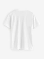 Belstaff White Logo T-Shirt - Image 8 of 11