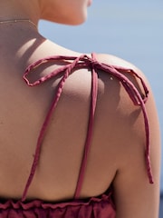 Pink Bandeau Harem Leg Jumpsuit - Image 7 of 10