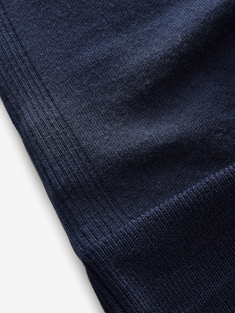 Belstaff Blue Kelbrook Zip Cardigan - Image 10 of 10