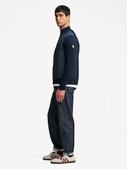 Belstaff Blue Kelbrook Zip Cardigan - Image 3 of 10