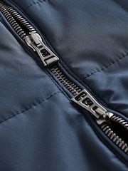 Belstaff Blue Kelbrook Zip Cardigan - Image 8 of 10