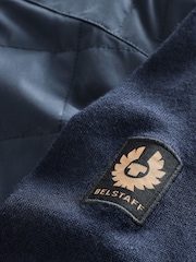 Belstaff Blue Kelbrook Zip Cardigan - Image 9 of 10