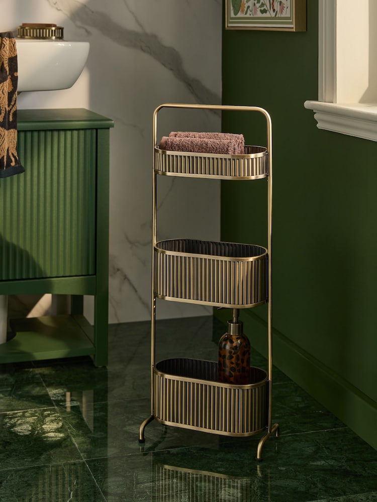 Gold Rib Storage Caddy - Image 1 of 2