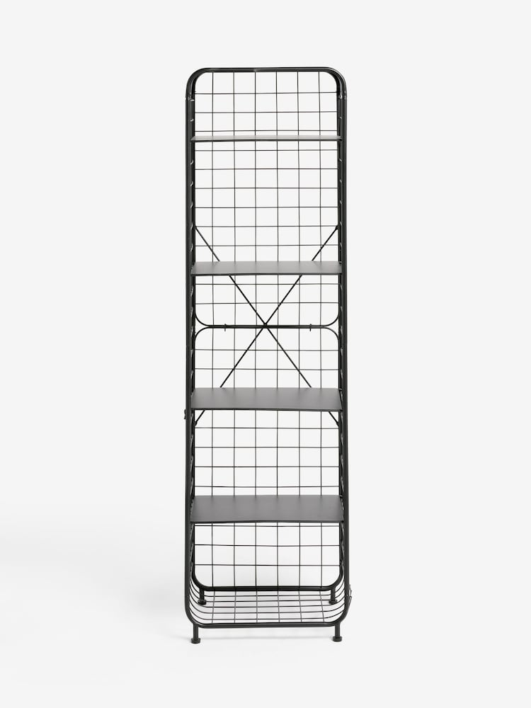 Black Wire Storage 4 Tier Tall Caddy - Image 1 of 3