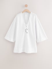 White Beach Kaftan - Image 7 of 10
