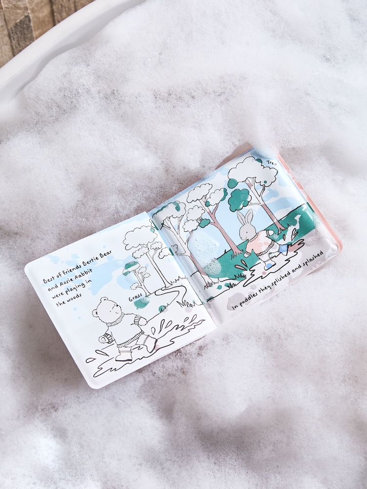 Multi Bertie Bear and Rosie Rabbit Colour Changing Bath Book - Image 2 of 8