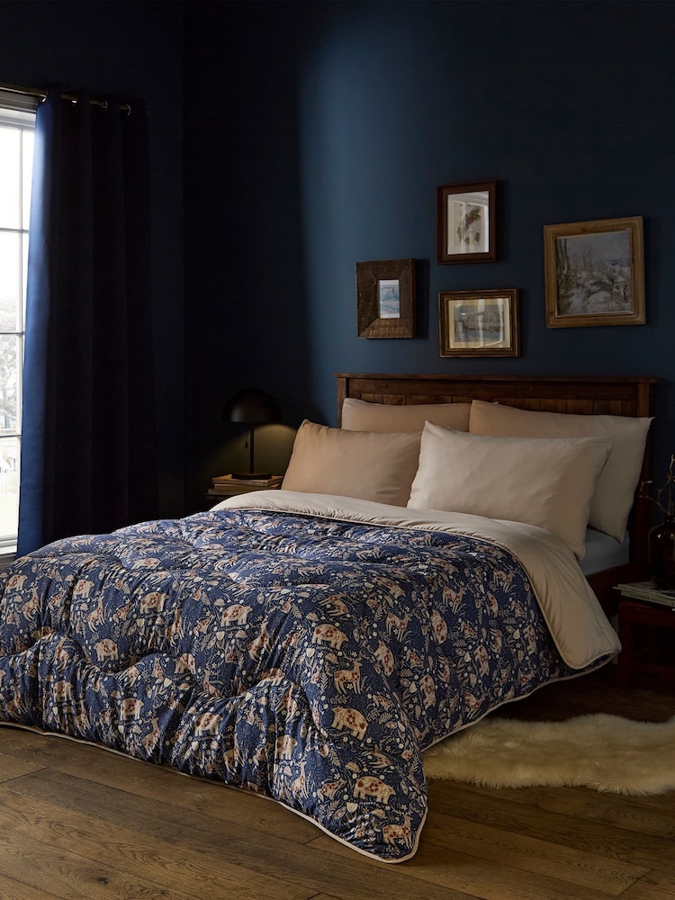 Night Lark Woodland Creatures 10.5 Tog Coverless Duvet Set - Image 1 of 6 Night Lark Woodland Creatures 10.5 Tog Coverless Duvet Set - Image 1 of 6