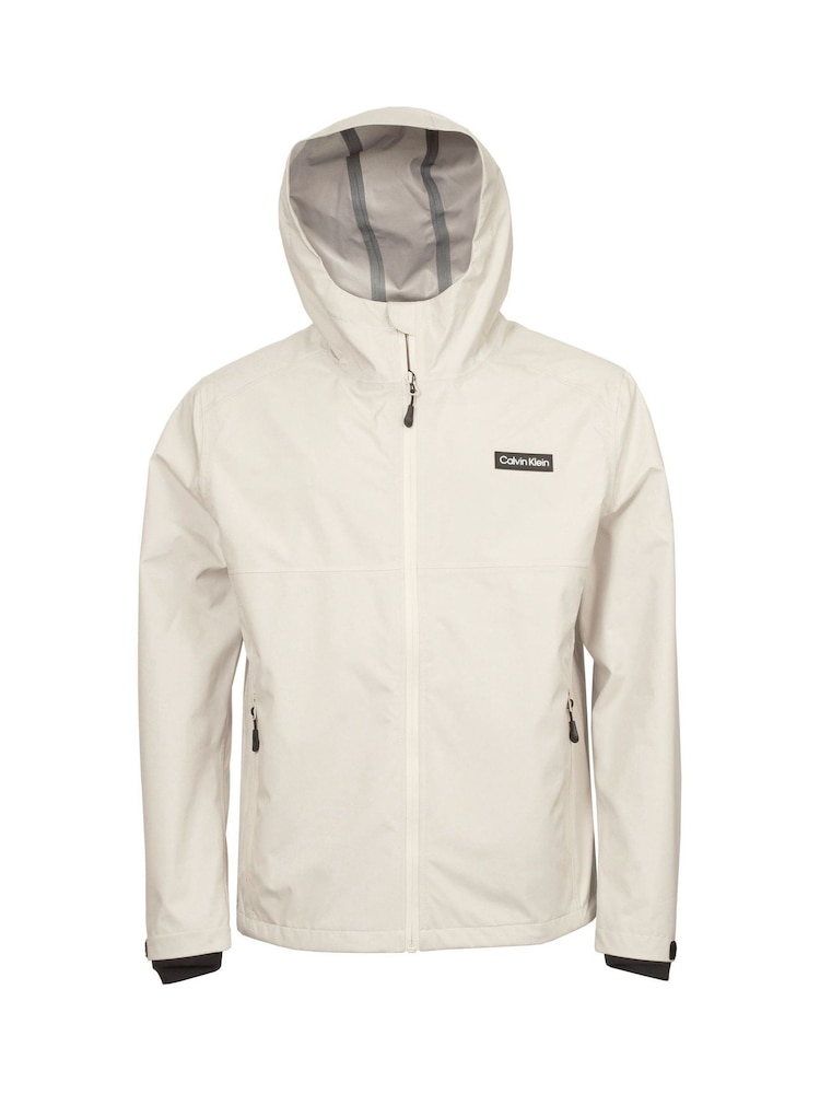 Calvin Klein Golf Feather Dry 15K Hooded Waterproof Jacket - Image 5 of 9