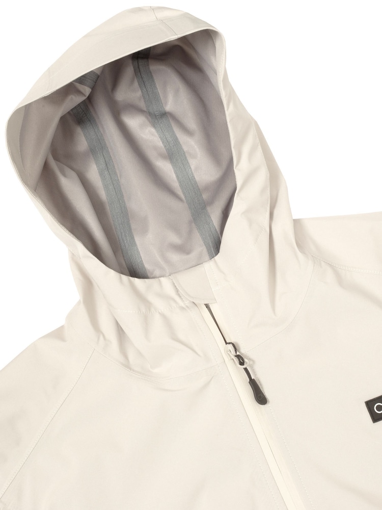 Calvin Klein Golf Feather Dry 15K Hooded Waterproof Jacket - Image 7 of 9