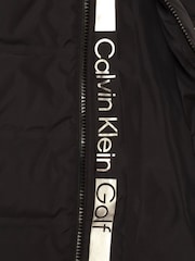 Calvin Klein Golf Down Hooded Black Jacket - Image 10 of 10