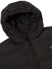Calvin Klein Golf Down Hooded Black Jacket - Image 7 of 10