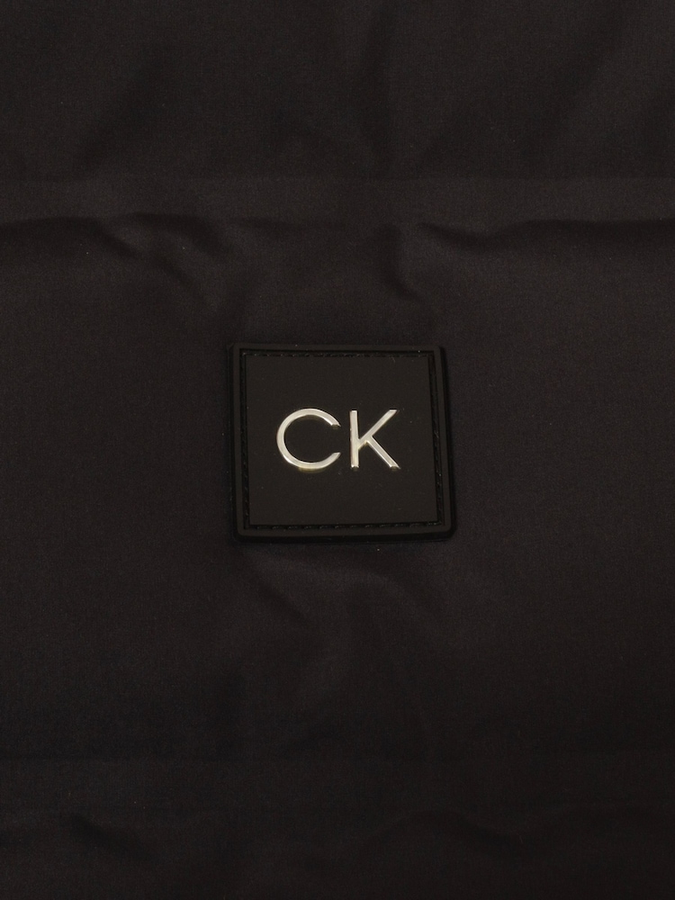 Calvin Klein Golf Down Hooded Black Jacket - Image 8 of 10