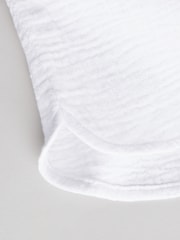 Weiß, Cheesecloth - Babyset aus 100 % Baumwolle mit Oberteil und Shorts (0M.–2J.) - Bild 13 von 14