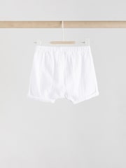 White Cheesecloth Baby 100% Cotton Top and Shorts Set (0mths-2yrs) - Image 6 of 11