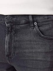 BOSS Black Tapered Fit Comfort Stretch Denim Jeans - Image 5 of 6