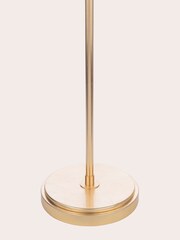 Laura Ashley Gold Leaf Halton Floor Lamp - Image 8 of 8