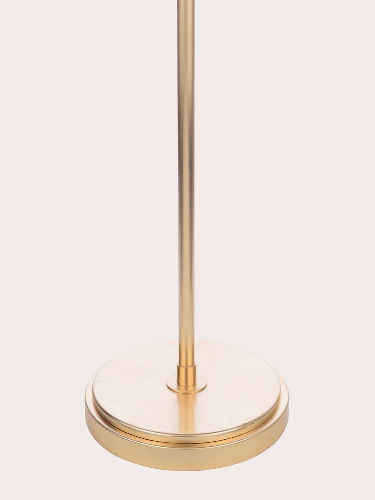 Laura Ashley Gold Leaf Halton Floor Lamp - Image 8 of 8