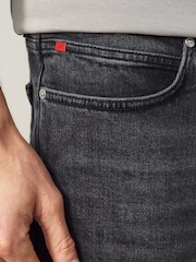 HUGO Grey Extra Slim Fit Stretch Denim Jeans - Image 5 of 6