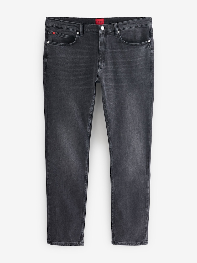 HUGO Grey Extra Slim Fit Stretch Denim Jeans - Image 6 of 6