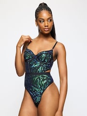 Ann Summers Green Shimar Hold Me Tight Planet Lace Body - Image 1 of 4