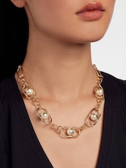 Ted Baker PERRIET: Statement Pearl Chain Necklace - Image 1 of 3