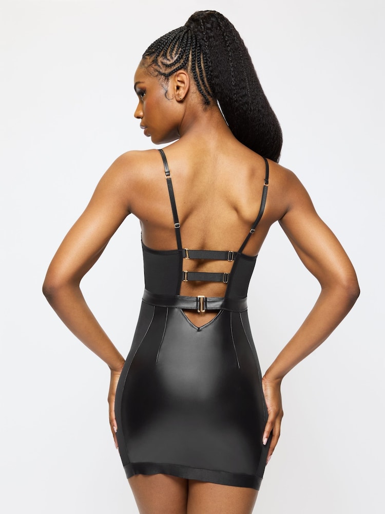 Ann Summers Kennedy Front Zip PU Dress - Изображение 2 из 4