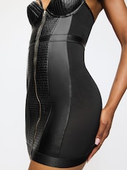 Ann Summers Kennedy Front Zip PU Dress - Изображение 4 из 4