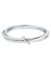Ted Baker Silver Tone HUULIA: Multi Hoop Bangle Bracelet - Image 1 of 5