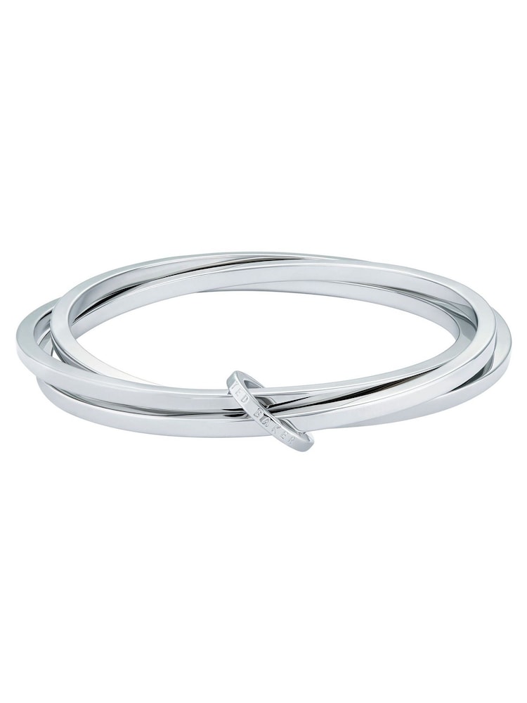 Ted Baker Silver Tone HUULIA: Multi Hoop Bangle Bracelet - Image 1 of 5