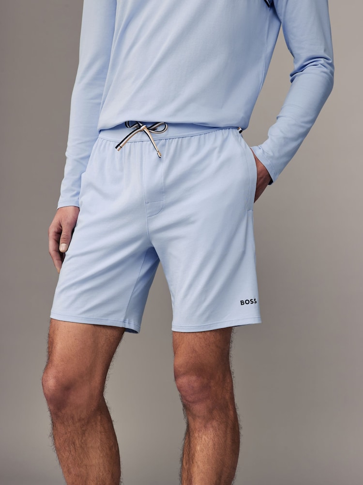BOSS Blue Logo Shorts - Image 1 of 6