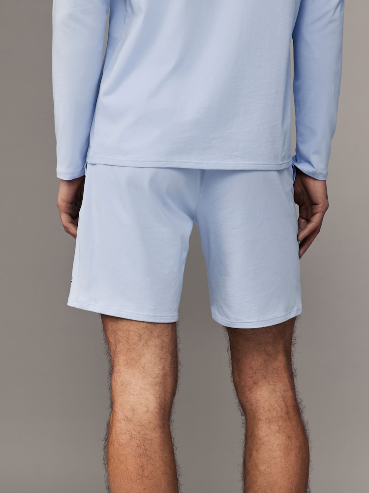 BOSS Blue Logo Shorts - Image 2 of 6