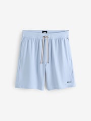 BOSS Blue Logo Shorts - Image 6 of 6