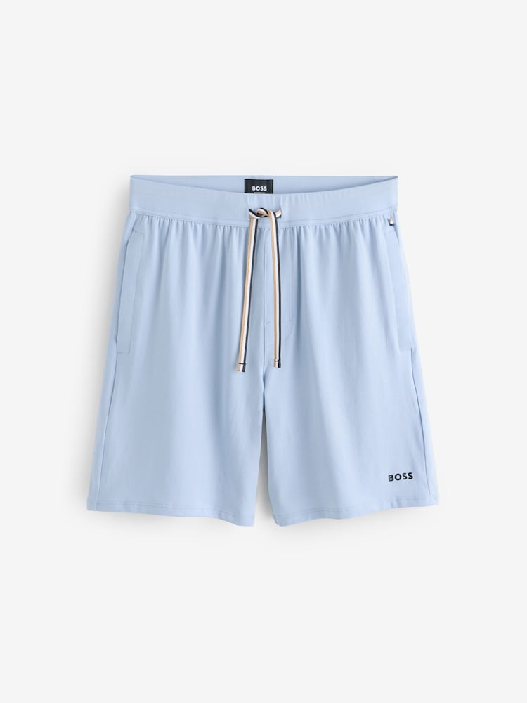 BOSS Blue Logo Shorts - Image 6 of 6