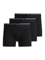 BOSS Black Stretch Jersey 3-Pack Boxers - Image 1 of 5