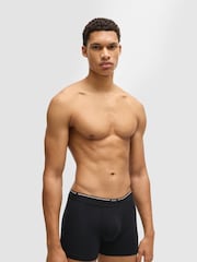 BOSS Black Stretch Jersey 3-Pack Boxers - Image 4 of 5