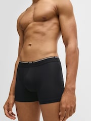 BOSS Black Stretch Jersey 3-Pack Boxers - Image 5 of 5