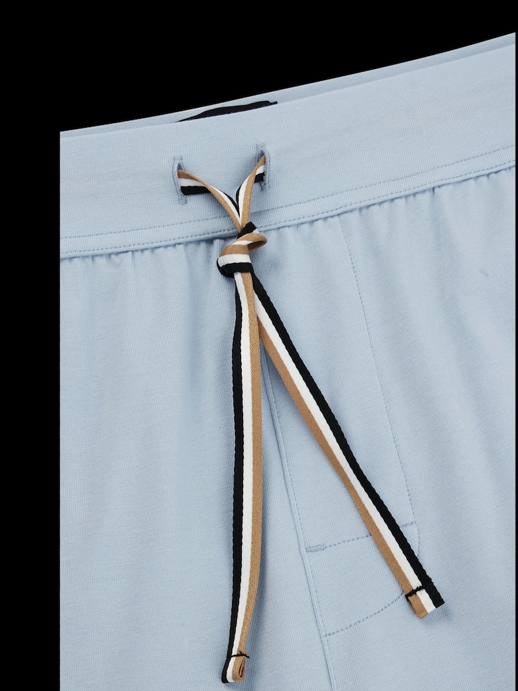 BOSS Blue/White Stretch Cotton Bottoms - Image 2 of 2
