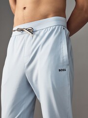 BOSS Blue/White Stretch Cotton Bottoms - Image 3 of 5